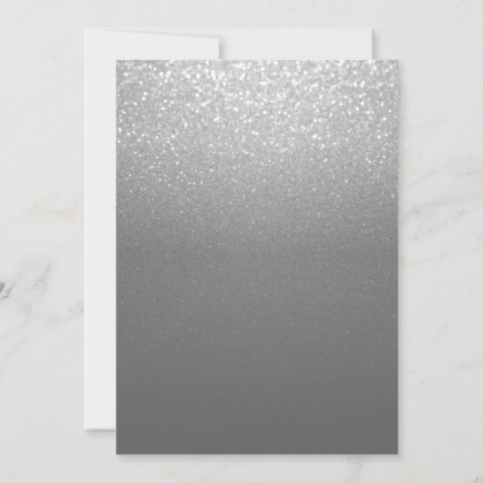 Glitter en Glitter Kaart (Achterkant)