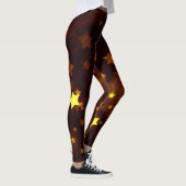 Glitter en Glow Sable en Gold Stars Leggings (Rechts)