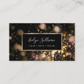 Glitter en licht visitekaartje (Voorkant)