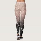 Glitter en Marble Leggings (Achterkant)