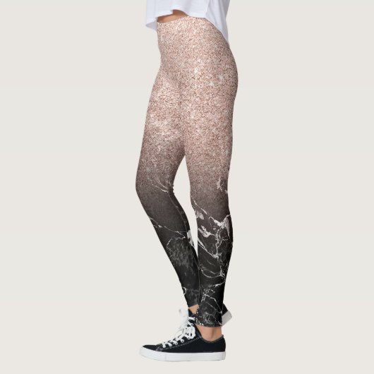 Glitter en Marble Leggings (Links)