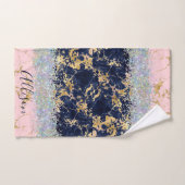 Glitter en marmer op maat bad handdoek (Handdoek)