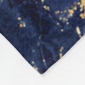 Glitter en marmer op maat fleece deken (Hoek)