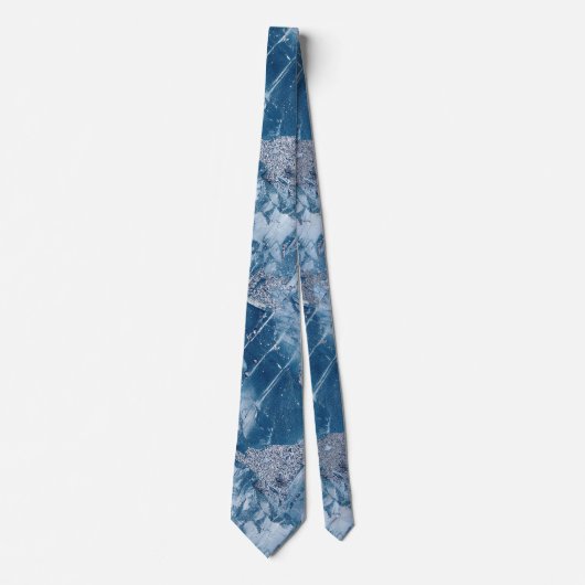 Glitter en marmer stropdas (Voorkant)