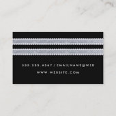 Glitter en Pearls Visitekaartje (Achterkant)