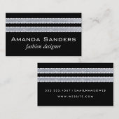 Glitter en Pearls Visitekaartje (Voorkant / Achterkant)