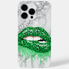 Glitter en Sexy Lips Case-Mate iPhone 14 Pro Max Hoesje