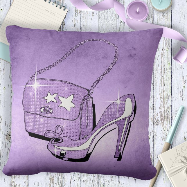 Glitter en Shine Accessoires Violet ID675 Kussen (Creator heeft geüpload)