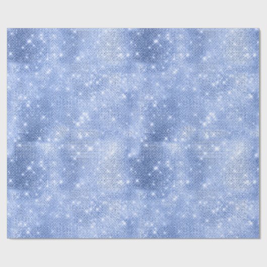 Glitter en Shine Blue ID671 Cadeaupapier (Vlak)