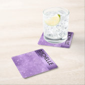Glitter en Shine Name Violet ID673 Kartonnen Onderzetters (Insitu)