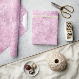 Glitter en Shine Pink ID671 Cadeaupapier