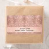 Glitter en Shine Roze Goud ID673 Etiket (Insitu)