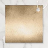 Glitter en Shine Sweet 16 Black/Gold ID675 Bedankjes Labels (Achterkant)