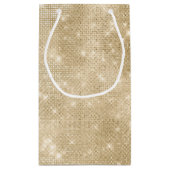 Glitter en Shine Sweet 16 Gold ID675 Klein Cadeauzakje (Achterkant)