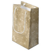 Glitter en Shine Sweet 16 Gold ID675 Klein Cadeauzakje (Achterkant Gekanteld)