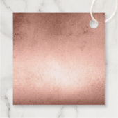 Glitter en Shine Sweet 16 Roos Gold ID675 Bedankjes Labels (Achterkant)