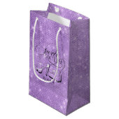 Glitter en Shine Sweet 16 V2 Violet ID675 Klein Cadeauzakje (Voorkant Gekanteld)