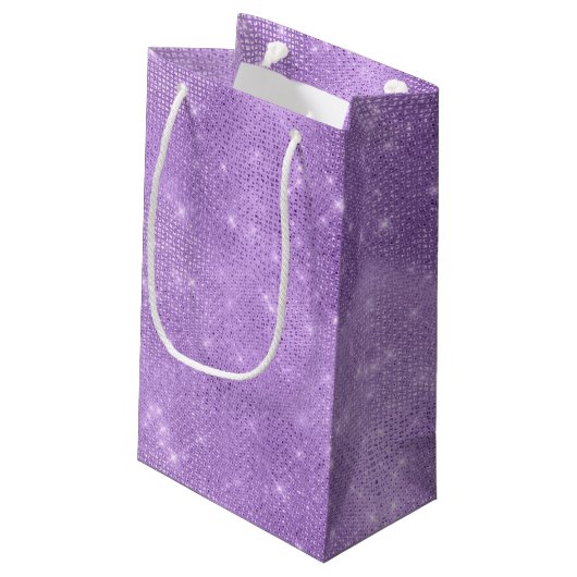 Glitter en Shine Sweet 16 Violet ID675 Klein Cadeauzakje (Achterkant Gekanteld)