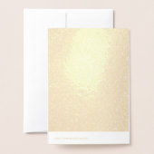 Glitter en sparkle Black Monogram Pas getrouwd Folie Kaarten (Met envelop)