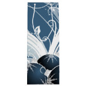 Glitter en sparkle Ornamenten Wijn Cadeautas (Achterkant)