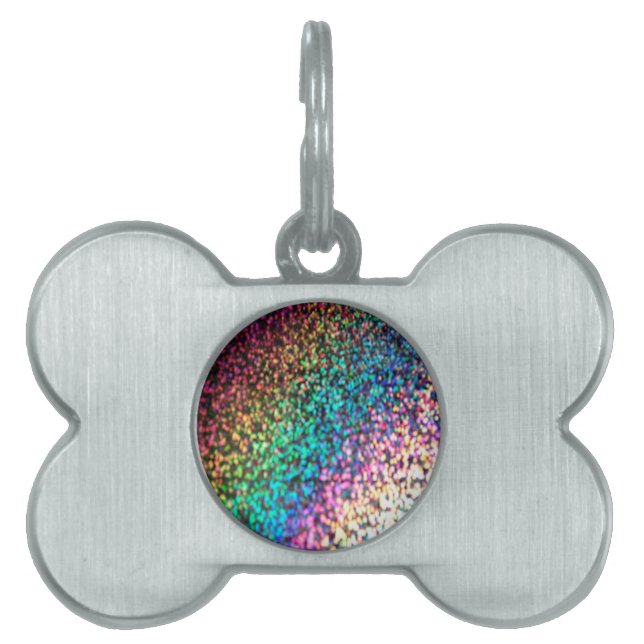 Glitter en Sparkles Huisdieren Naamplaatje (voorkant)