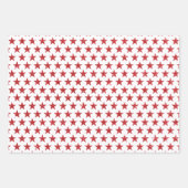 glitter en sterren inpakpapier vel (Voorkant)