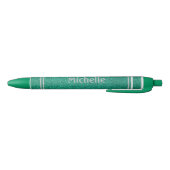 Glitter en Stripes Zwarte Inkt Pen (Bodem)