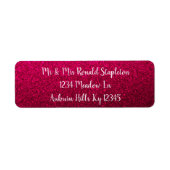 Glitter Etiket (Voorkant)