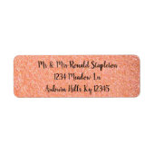 Glitter Etiket (Voorkant)