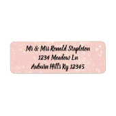 Glitter Etiket (Voorkant)