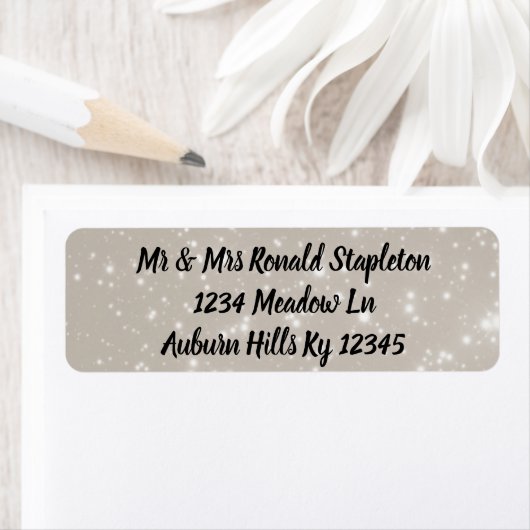 Glitter Etiket (Insitu)