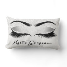 Glitter Eyes Makeup Lashes Silver Grey Pray