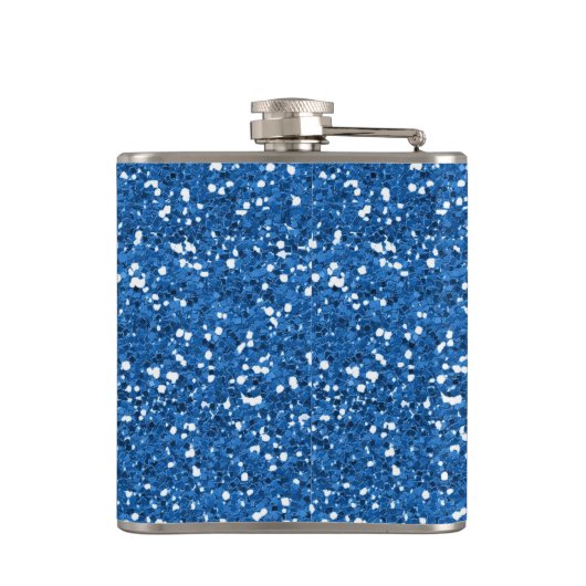 Glitter Faux Folie Confetti Heupfles (Achterkant)