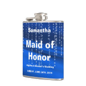 Glitter Faux Folie Confetti look Maid of Honor Heupfles (Links)