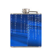 Glitter Faux Folie Confetti look Maid of Honor Heupfles (Achterkant)