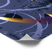 Glitter Fine Fractal Art Poster (Hoek)