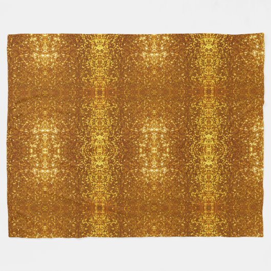 Glitter Fleece Blanket Deken (Voorkant (Horizontaal))