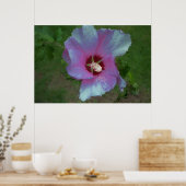 "Glitter Flower" digitale kunst Poster (Keuken)