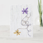 Glitter Flowers krijgen snel een goede Kaart (Voorkant)