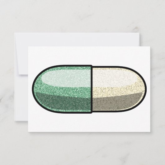 Glitter Fluoxetine Bedankkaart (Voorkant)