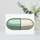 Glitter Fluoxetine Bedankkaart (Staand voorkant)