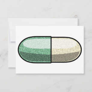 Glitter Fluoxetine Bedankkaart