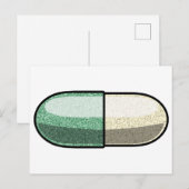 Glitter Fluoxetine Briefkaart (Voorkant / Achterkant)