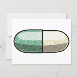 Glitter Fluoxetine Briefkaart