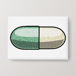 Glitter Fluoxetine Button