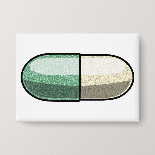 Glitter Fluoxetine Button (Voorkant)