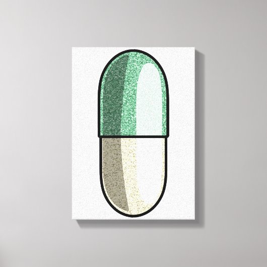 Glitter Fluoxetine Canvas Afdruk (Voorkant)