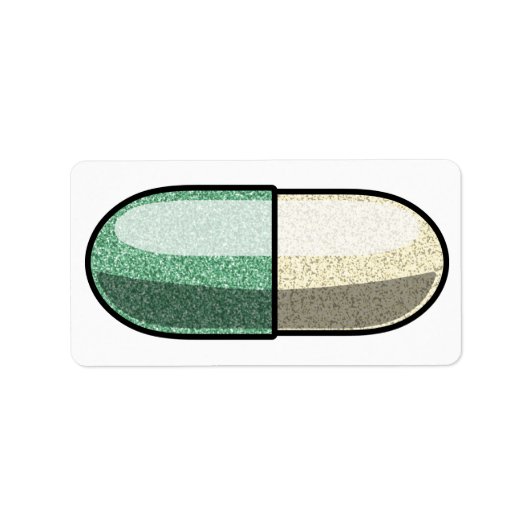 Glitter Fluoxetine Etiket (Voorkant)
