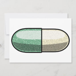 Glitter Fluoxetine Feestdagenkaart