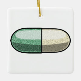 Glitter Fluoxetine Keramisch Ornament